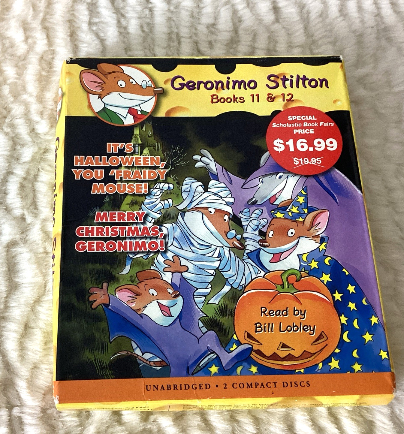 Geronimo Thea Stilton Books Lot of 11 Ages 7-12 Illustrated Adventure + 2 Audio