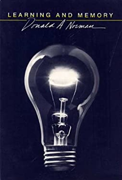 Learning and Memory Paperback Donald A. Norman