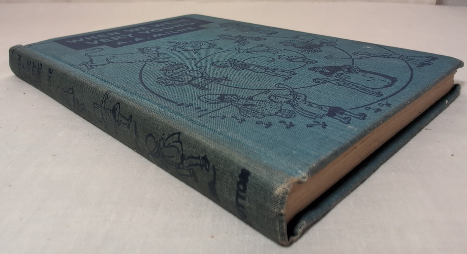 When We Were Very Young by A. A. Milne (Dutton, 1937) Pooh Christopher Robin