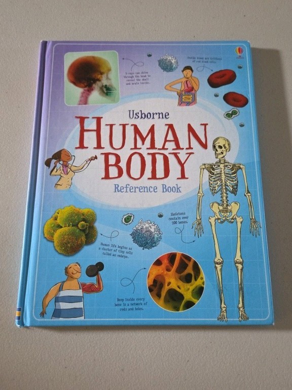 Human Body Reference Book – Hardcover By Alex Frith