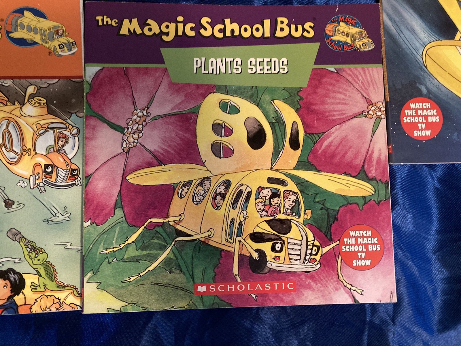 The Magic School Bus Books, Set Of 7, Paperback, Joanna Cole Bruce Degen,Science