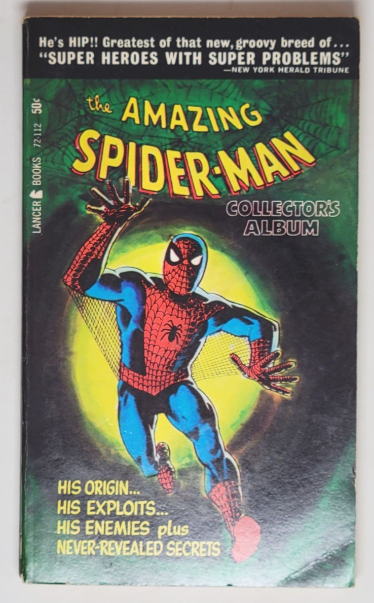 STAN LEE 1ST EDITION PAPERBACK – The Amazing Spider-Man, Collector’s Album, 1966