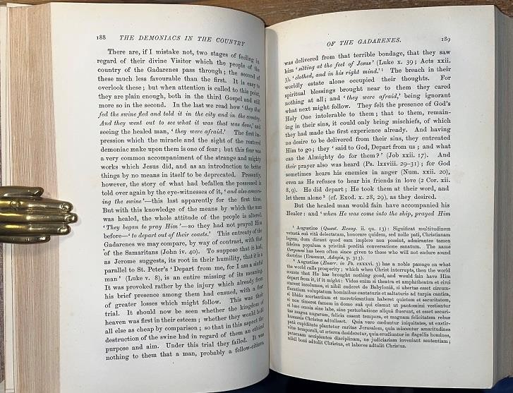 1844 & 2879. Richard C Trench ‚The Miracles of Jesus‘ & ‚The Parables Of Jesus‘