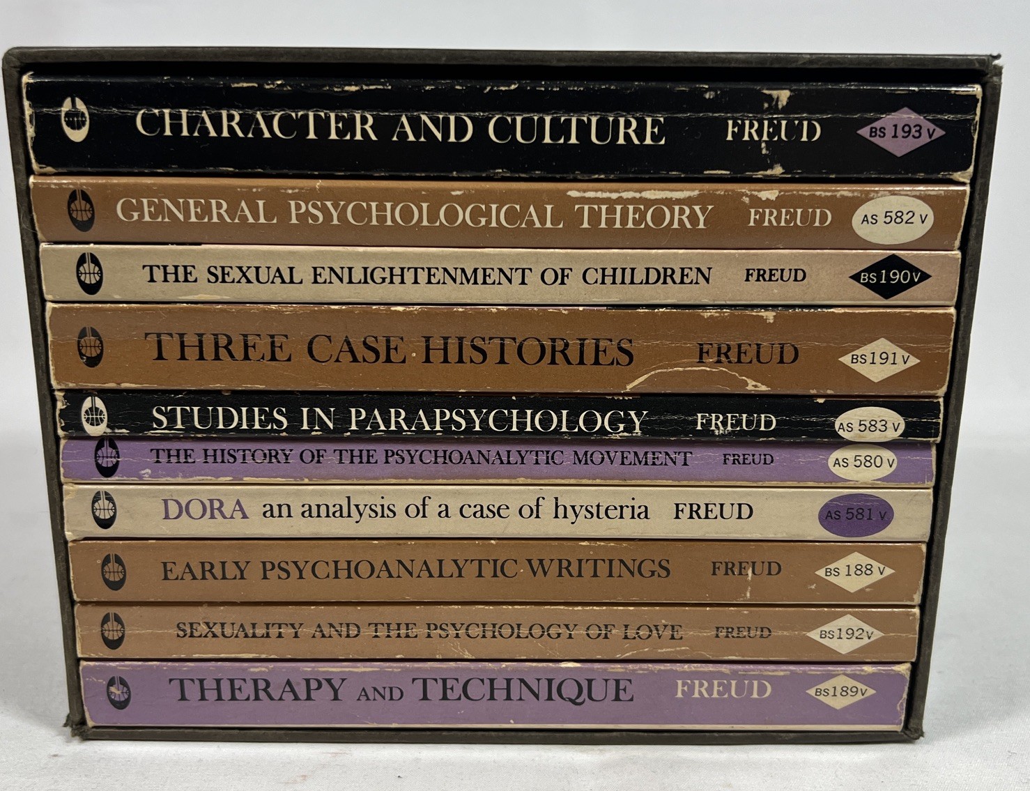 SIGMUND FREUD COLLECTED PAPERS 10 Vol Box Set PB psychoanalysis works