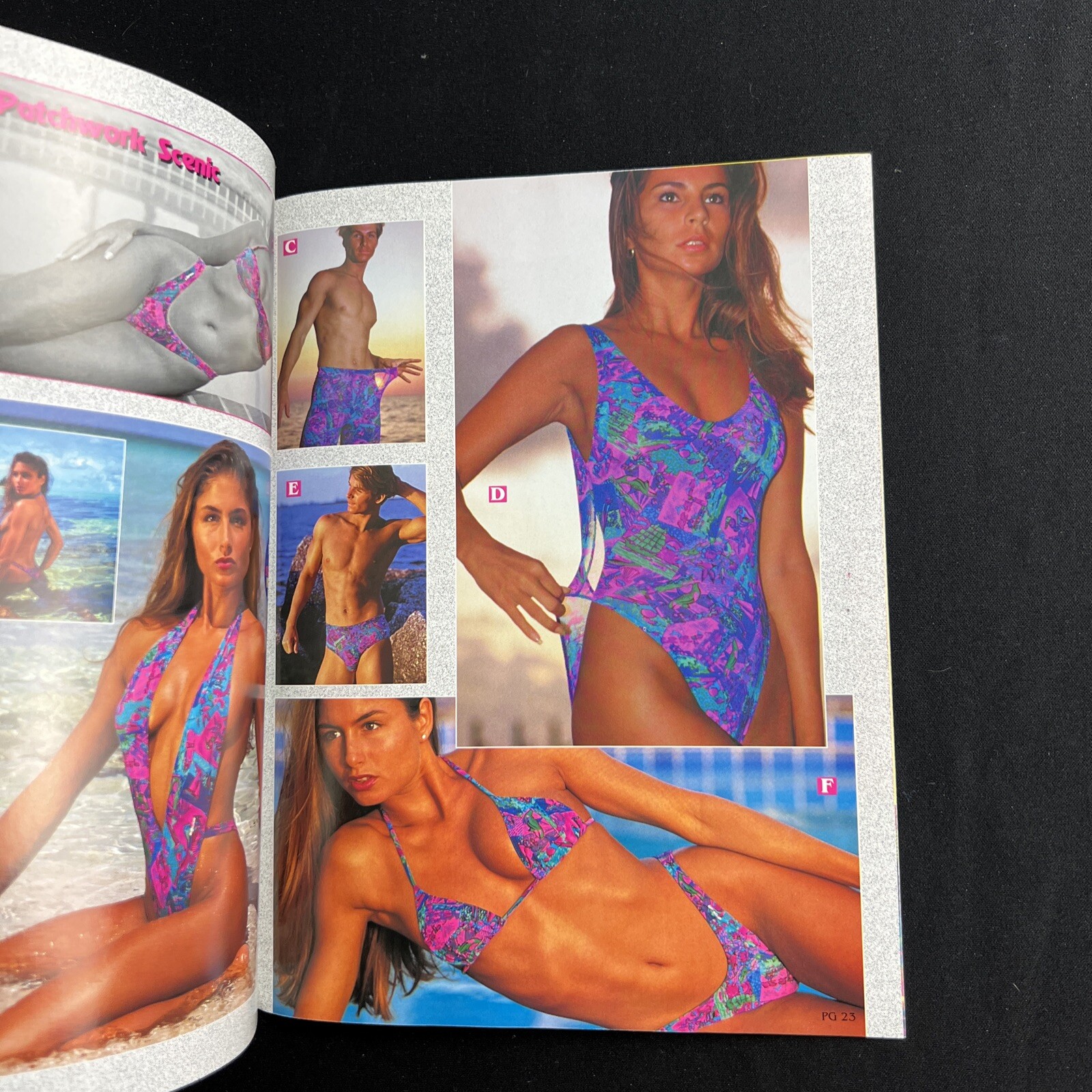 Vintage Swimsuit Lingerie Catalog Solar 1995 Summer Fashion Catalog 30 Pages