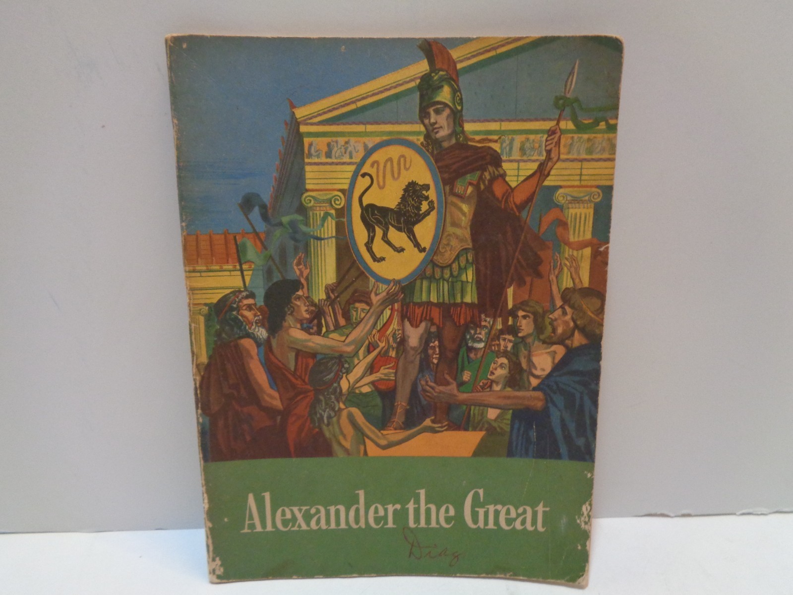 „Alexander The Great“ 1951 Softcover Booklet 36 Pages Row, Peterson & Co.