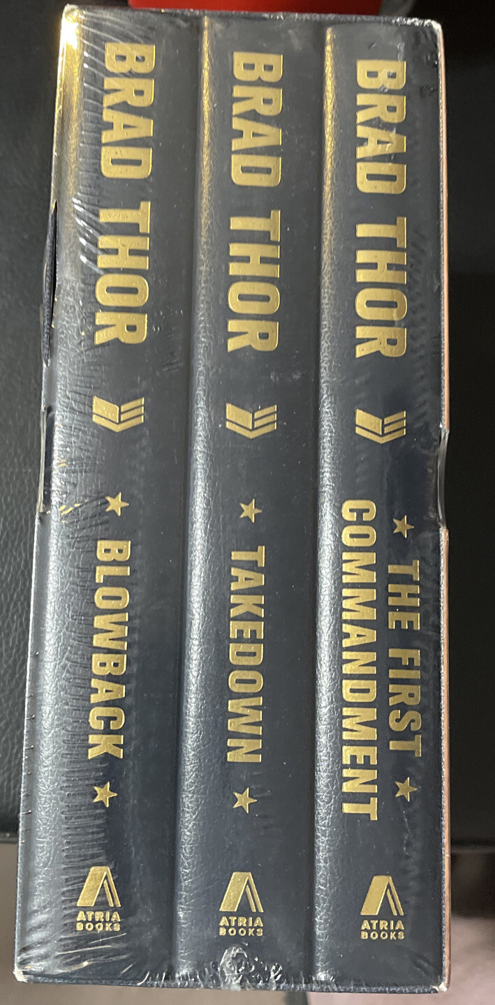 Brad Thor Collectors‘ Edition #2, Three books in Box, New Sealed Rare