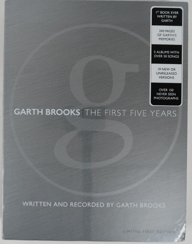 Garth Brooks The Anthology Part I: Live Limited 5 CD 52 songs Book Pictures New