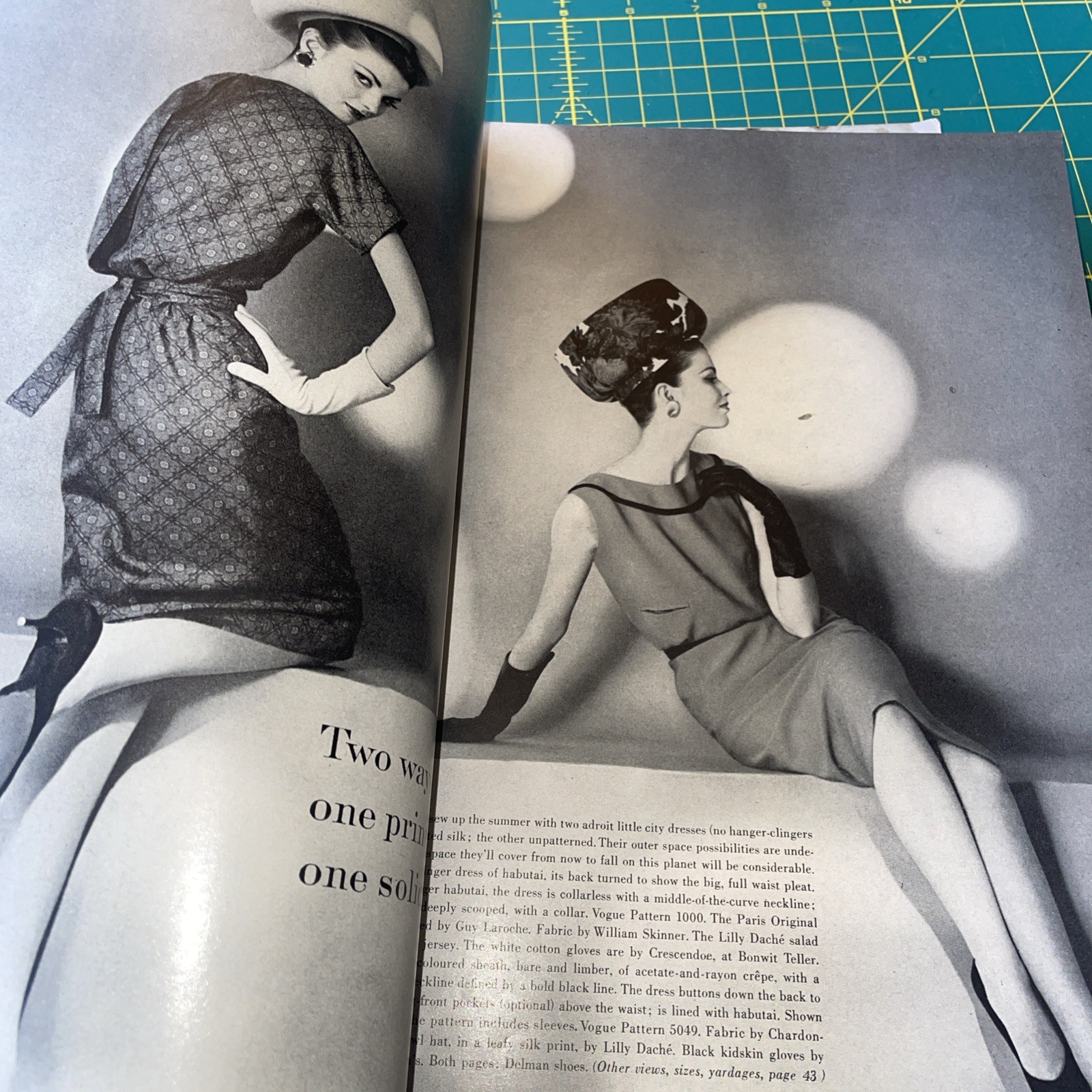 4 vintage Vogue Magazine lot 1960 1960s Fashion Sept Nov July Dec PERFECT