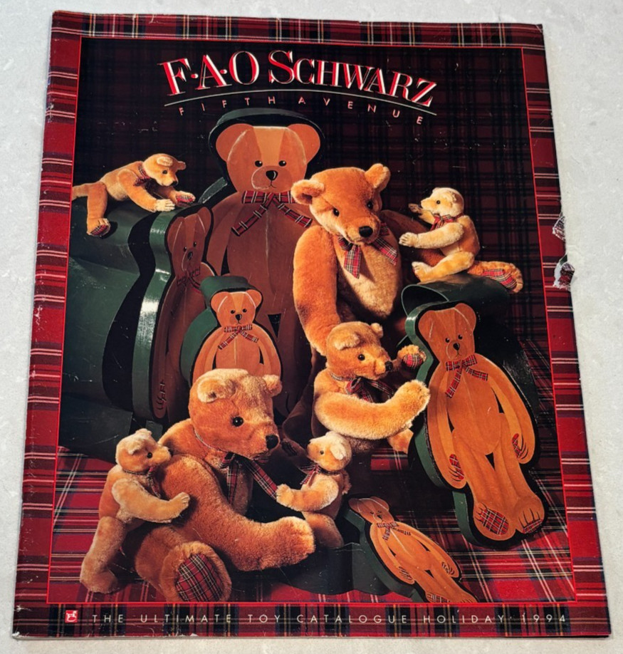 1994 WINTER, FAO SCHWARZ, TOY & COLLECTIBLE CATALOG (67 Pages)