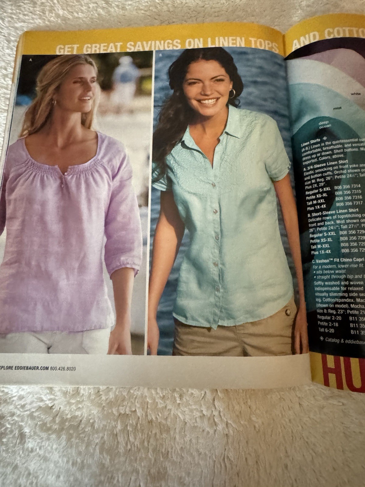 EDDIE BAUER Catalog “End of Season Savings”2009 72 Pages EXCELLENT