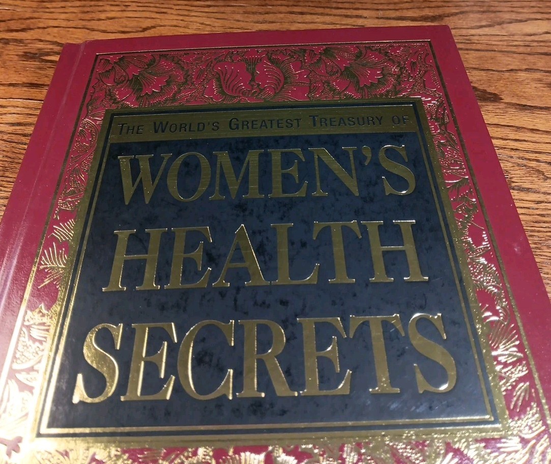 World’s Greatest Treasury Of Woman’s Health Secrets 530 Pages Hardcover Book