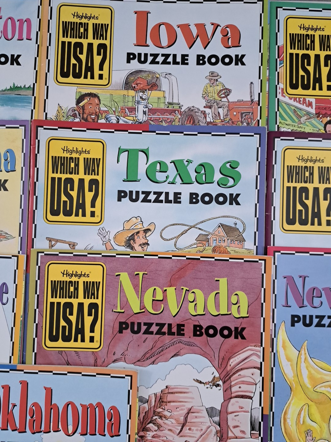 Lot Of 13 Highlights Which Way Usa? Magazines-NO MAPS-New York ETC