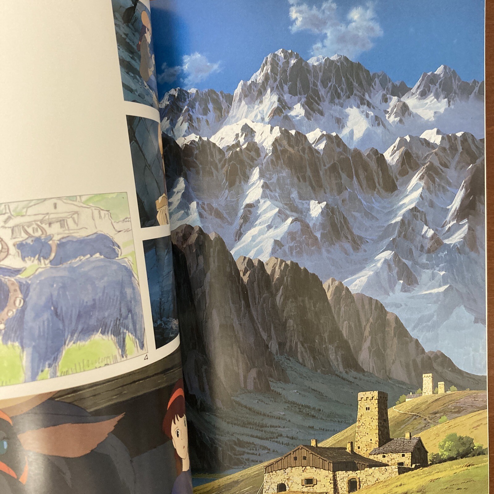 THE ART OF LAPUTA Hayao Miyazaki Art Book Illustration