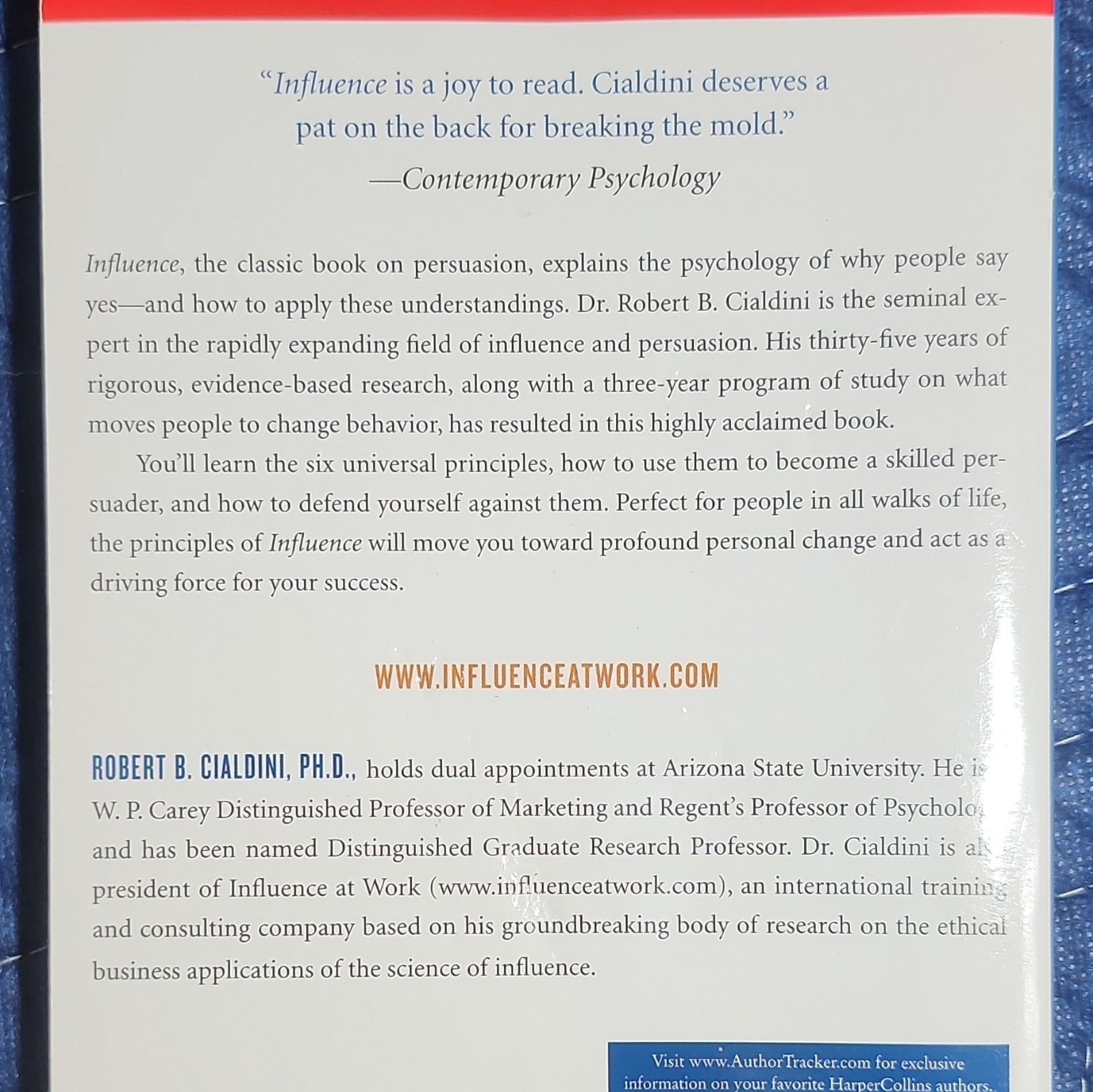 Robert B. Cialdini Influence: The Psychology of Persuasion (English)