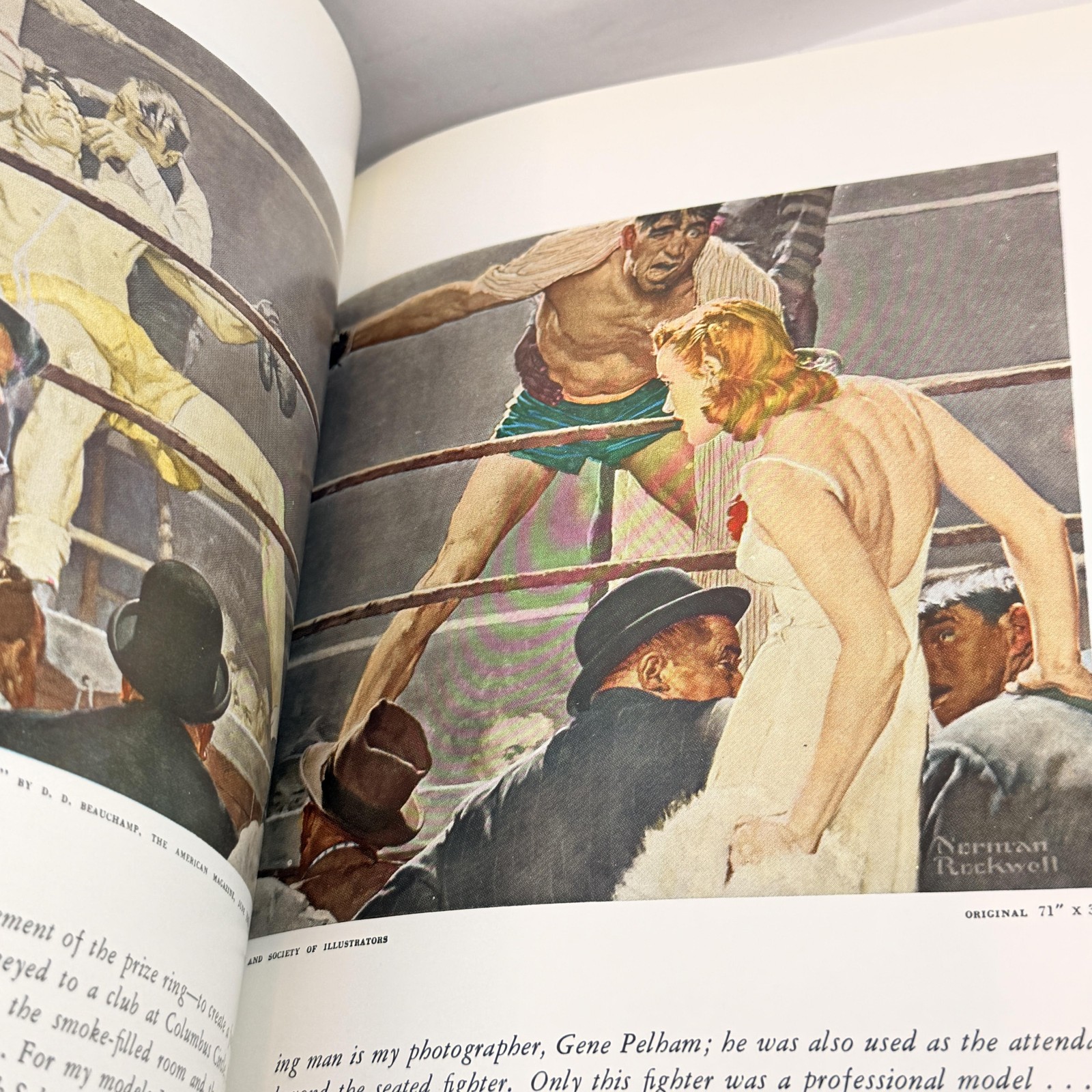 Norman Rockwell Illustrator Arthur L Guptill Art Book Blue HC DJ 1975 Japan