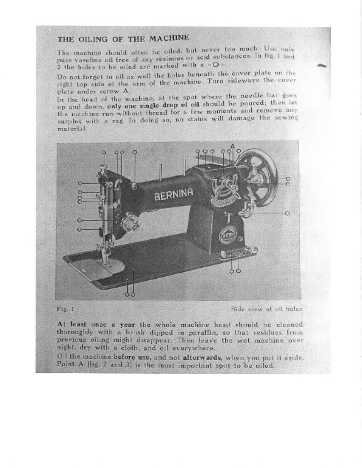 BERNINA Zigzag Class 117 Instructions Manual EXTRA-DUTY BOUND – TOUGH COVERED
