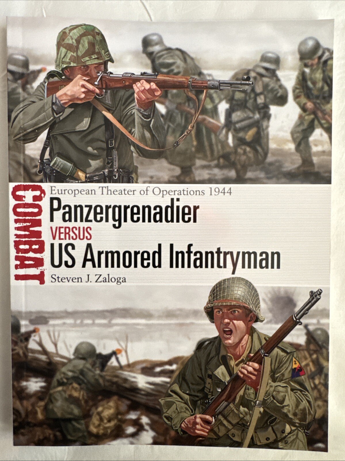Osprey Combat 22 Panzergrenadier vs US Armored Infantryman WW2 Europe