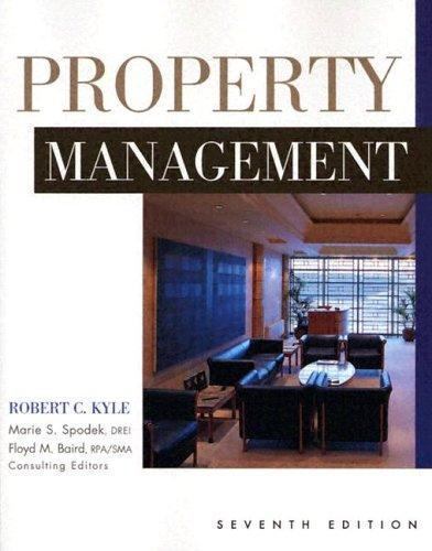 Property Management, Kyle, Robert C, Book