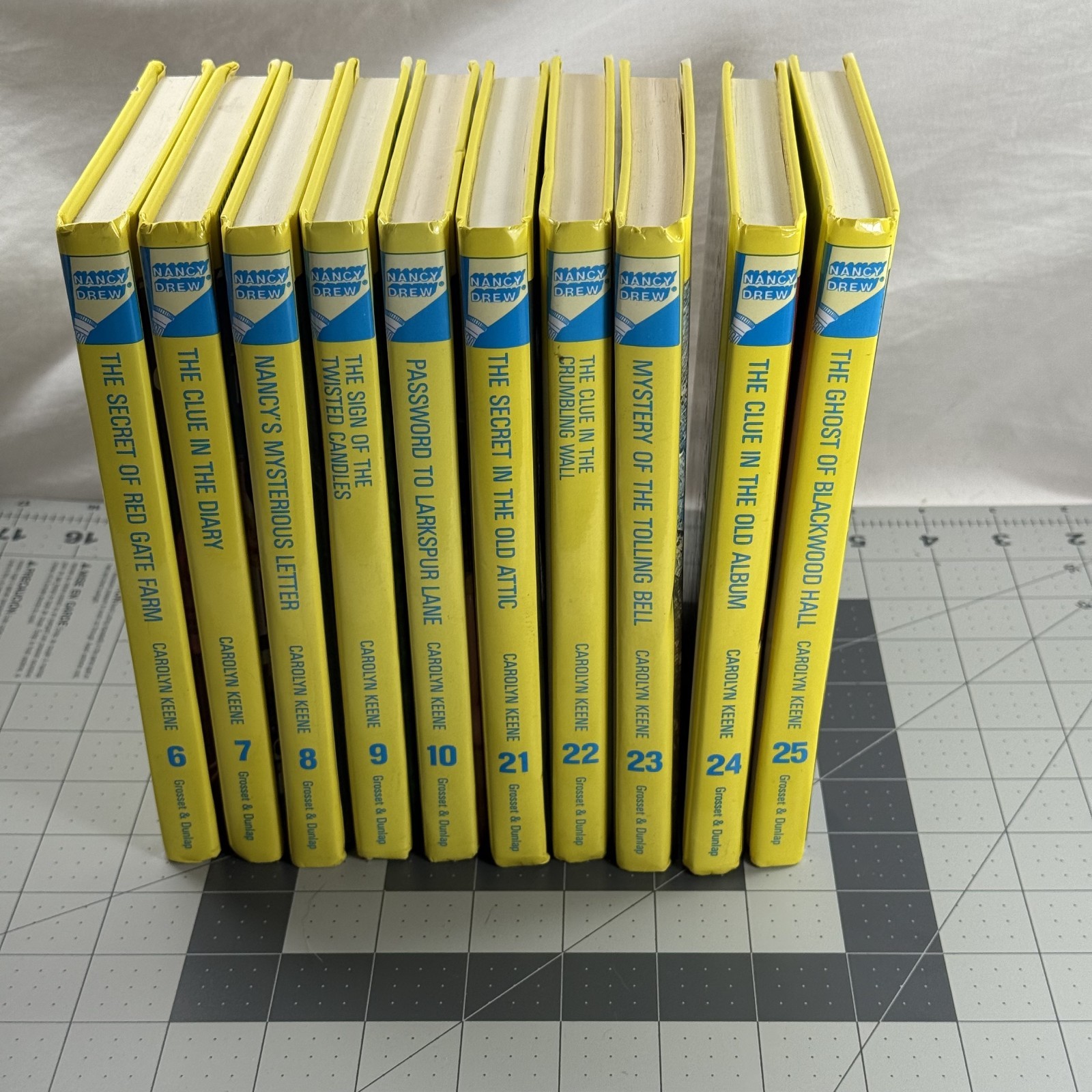 Nancy Drew Mystery Hardcover Books Lot Of 10 Flashlight Series – 2000
