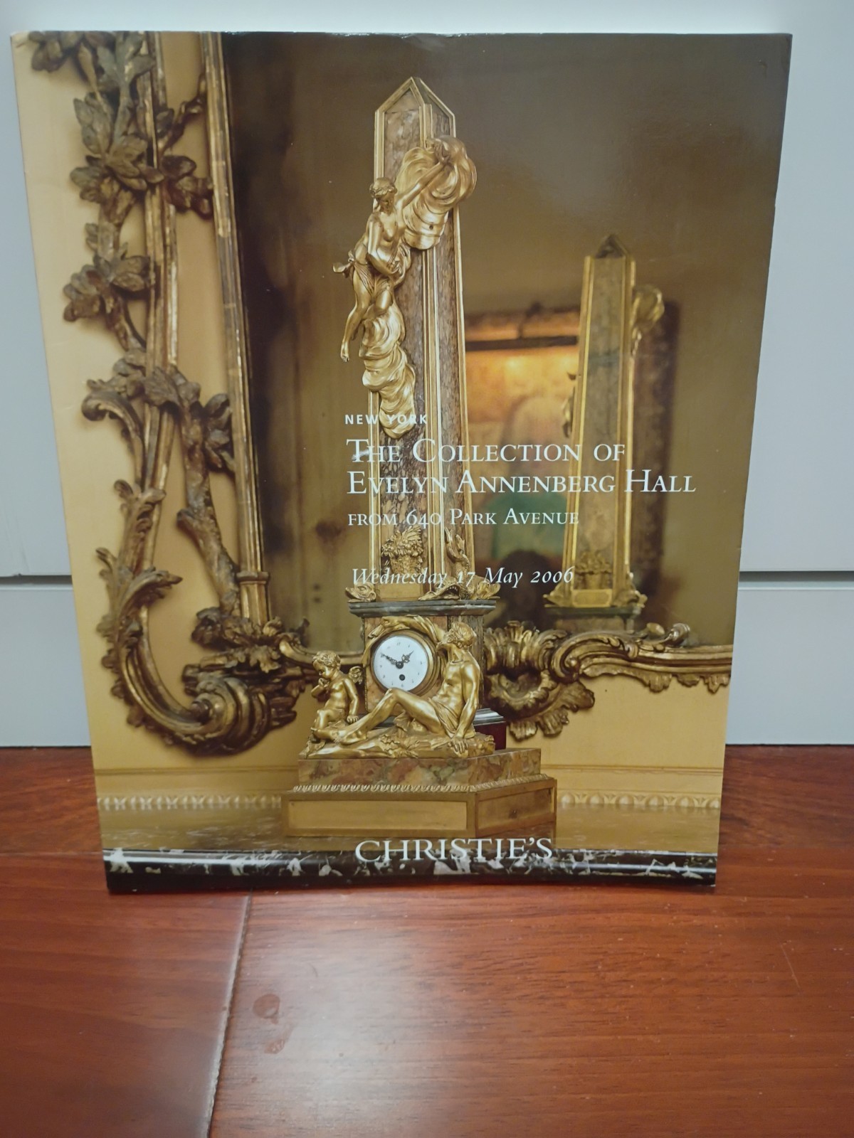 Christie’s New York Catalog May 17 2006 Collection Evelyn Annenberg Hall Pre-own