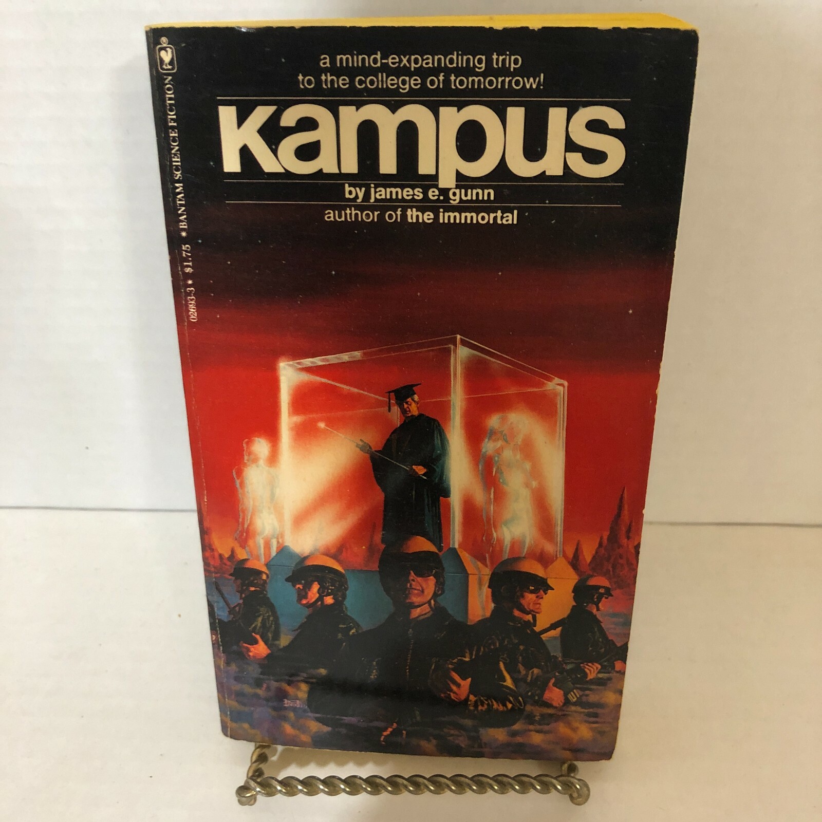 Kampus by James E. Gunn 1977 Bantam Books Paperback