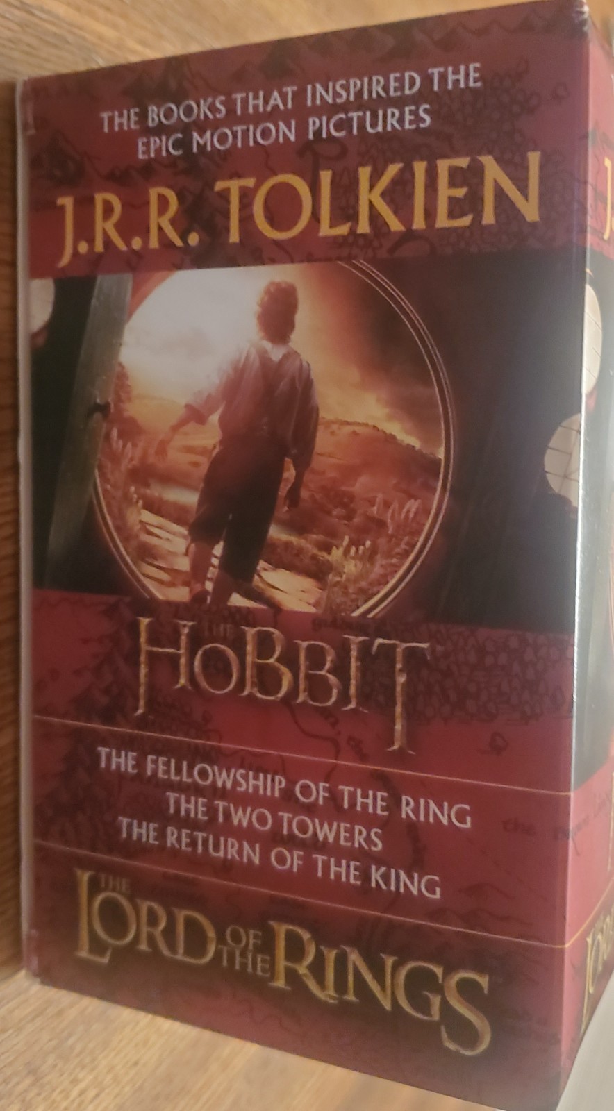 The Hobbit/The Lord Of The Rings Book Set 4 Paperbacks J.R.R.Tolkien Never Used