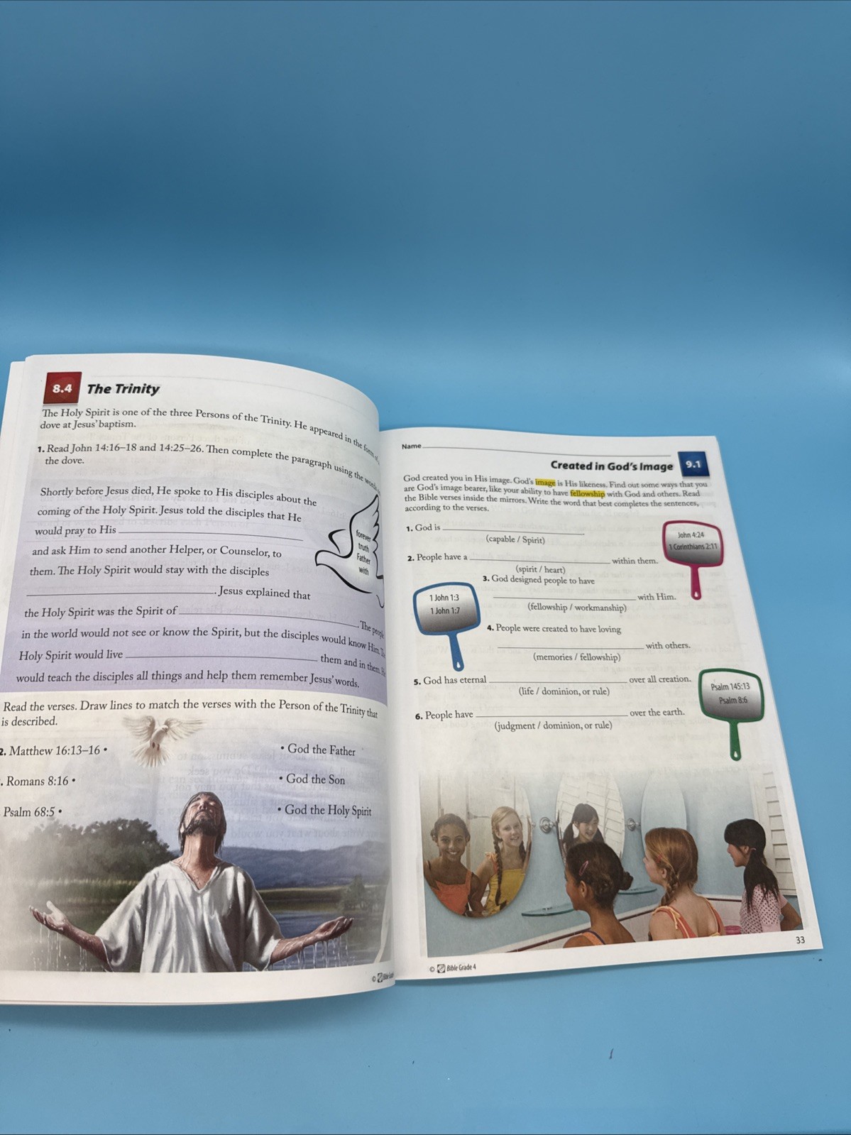Purposeful Design Bible Grade 4 Student Textbook (3rd Edition) 4th Grade NEW