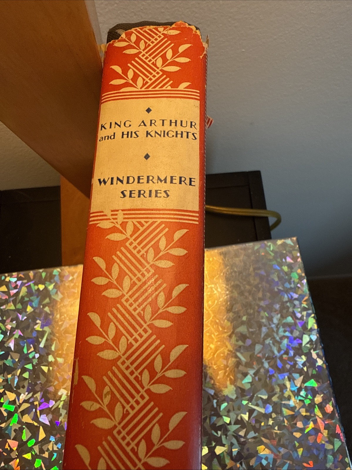 King Arthur His Knights 1937 Rand McNally Allen Schaeffer Neill HC DJ