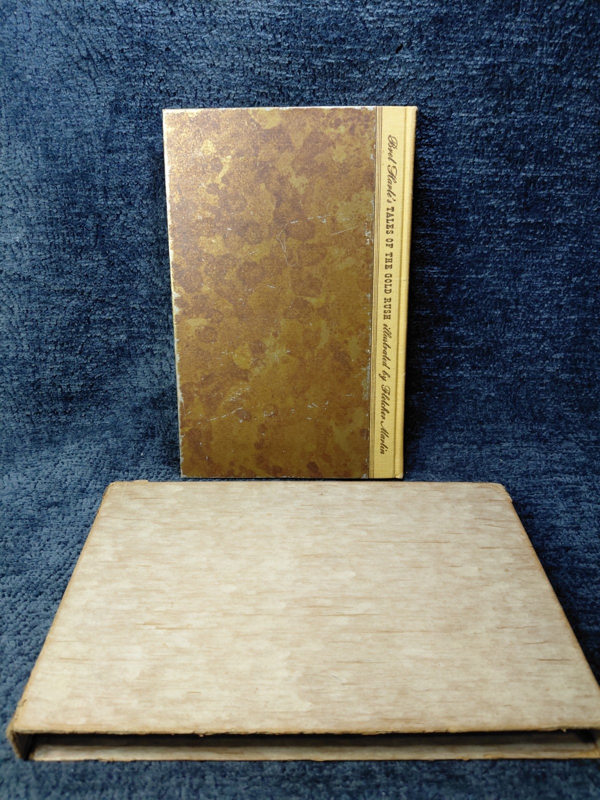 1944 Tales of the Gold Rush by Bret Harte Hard cover w cardboard sleeve