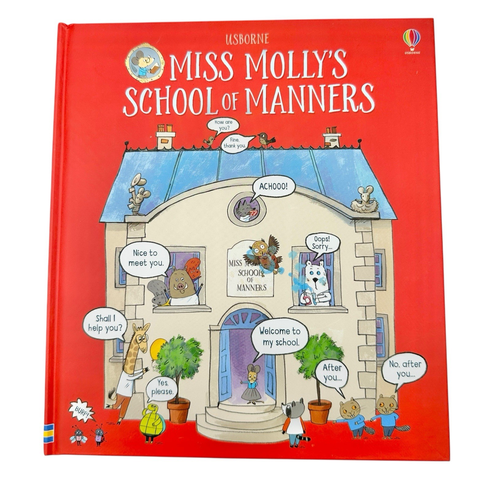 Miss Molly’s School of Manners by James Maclaine (2019, Hardcover) Usborne