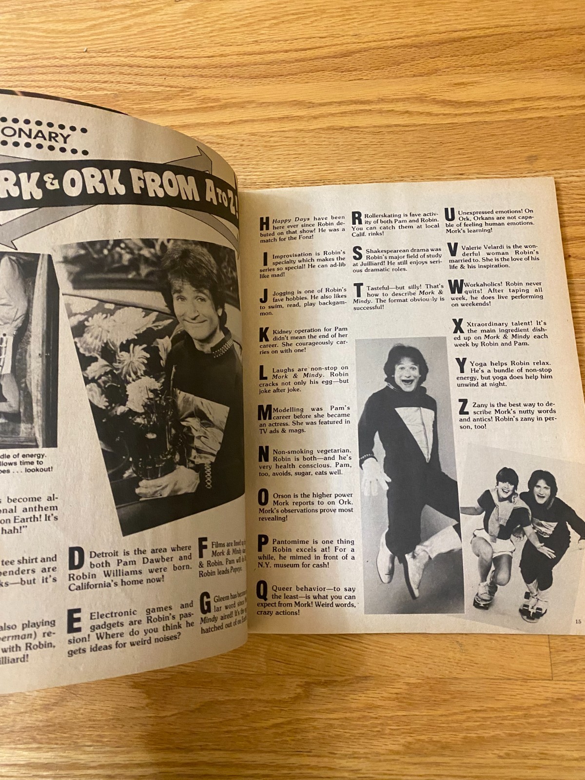 Star Special Presents Mork & His Friends Magazine Mindy TV Show Vintage Movies