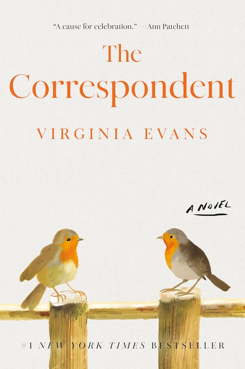 New: THE CORRESPONDENT – Virginia Evans, Hardcover