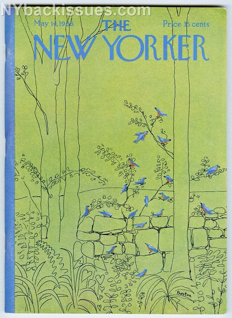 New Yorker magazine May 14 1966 Roger Angell Anthony West MFK Fisher VFNM