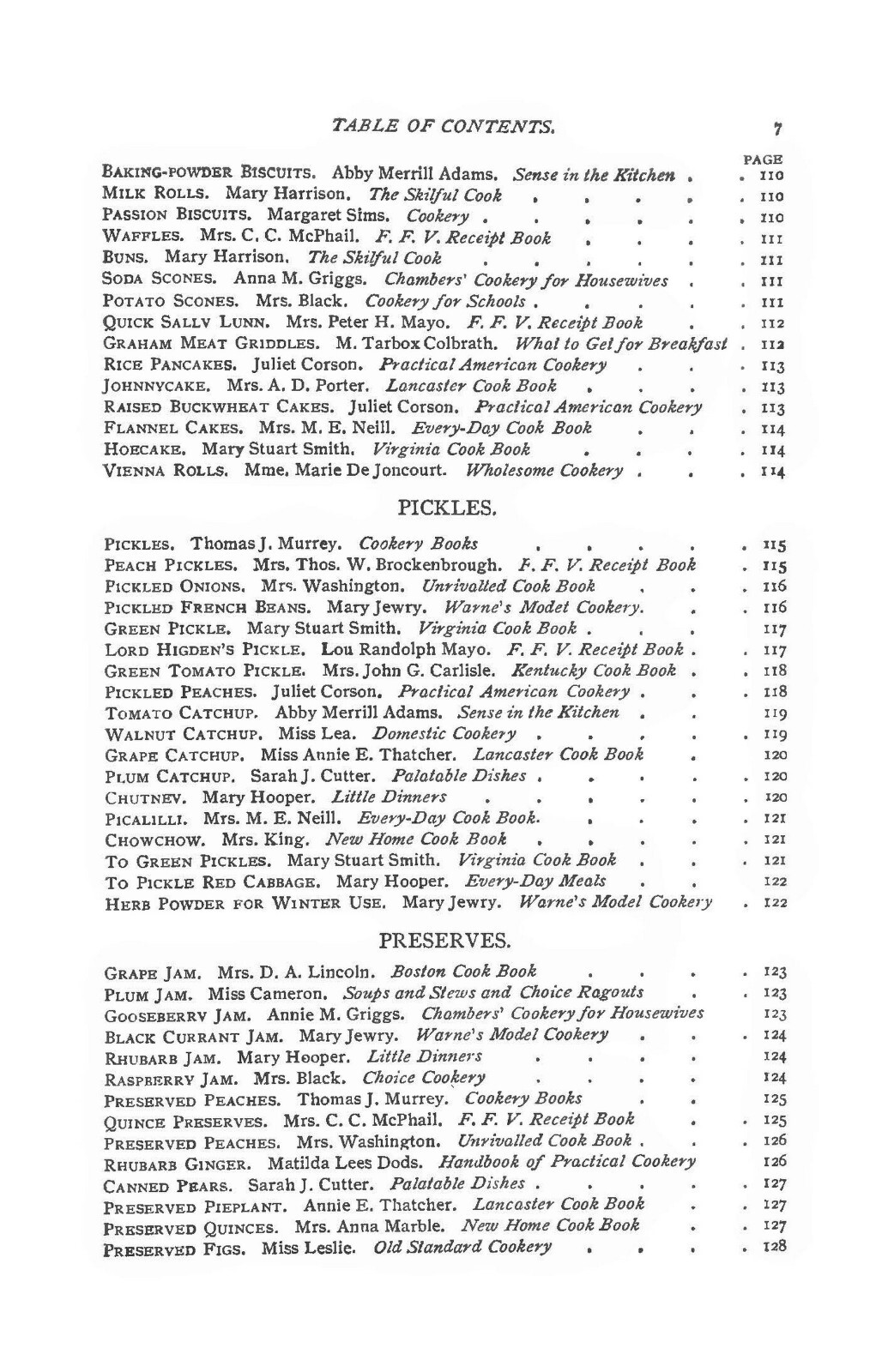 1897 The Way To a Man’s Heart A Cook Book 183 Pages
