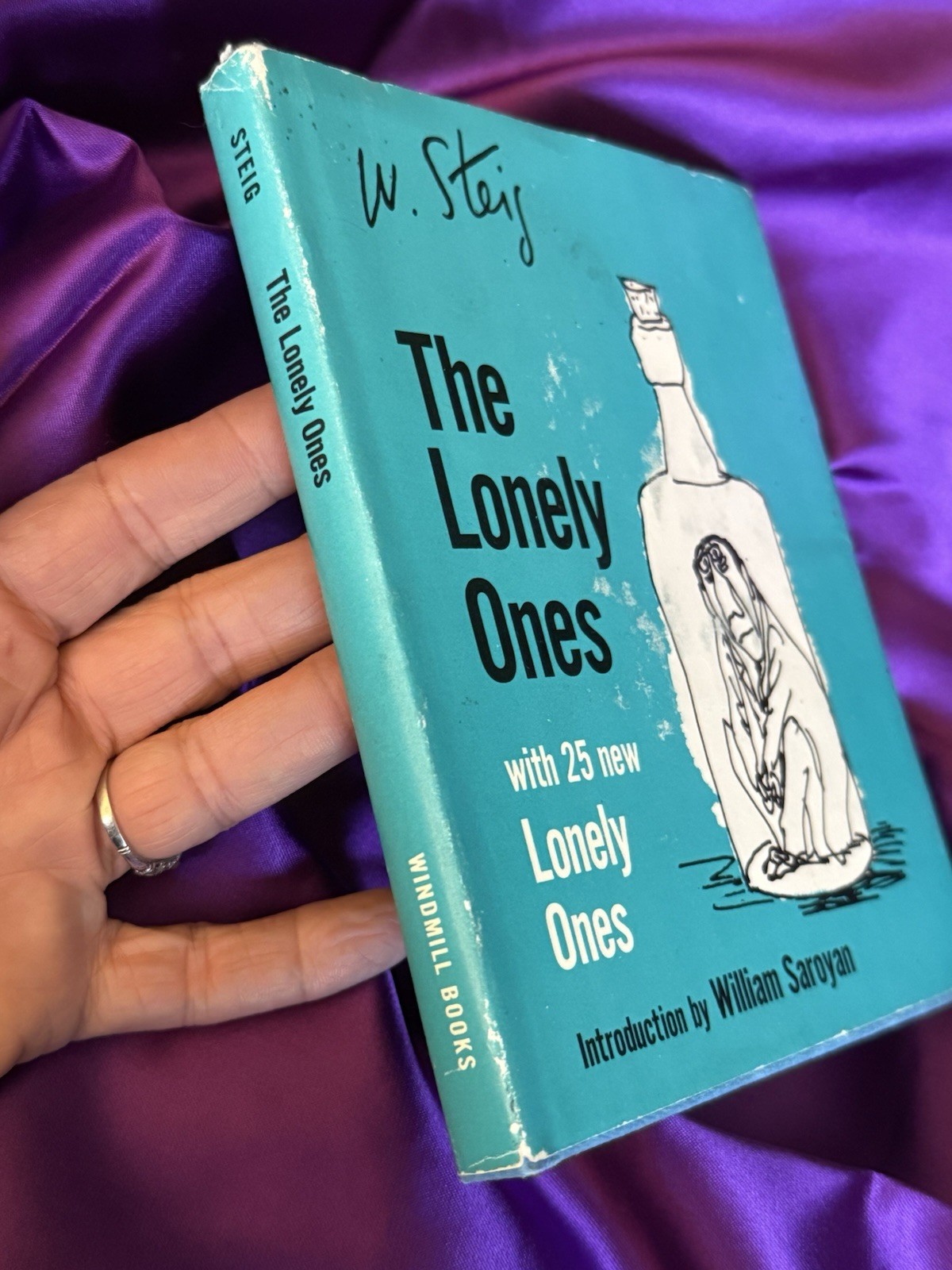 William Steig’s ‘THE LONELY ONES’ Illustrated HCDJ 1970 edition
