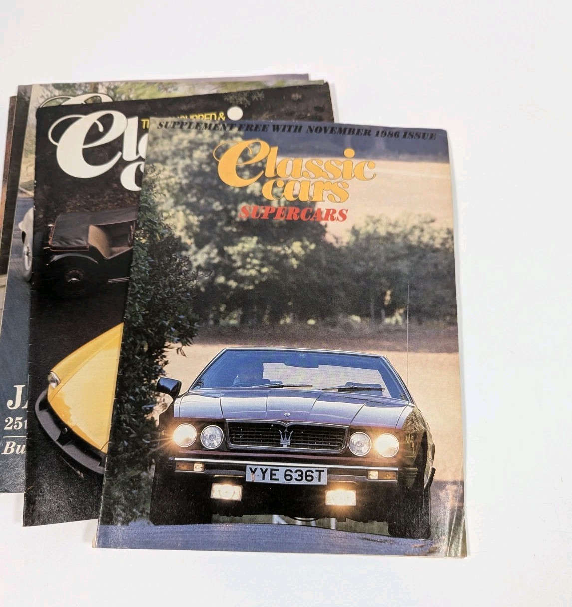 Vintage Classic Cars Magazine Supplements Bundle Jaguar E-Type MGB Supercars 198