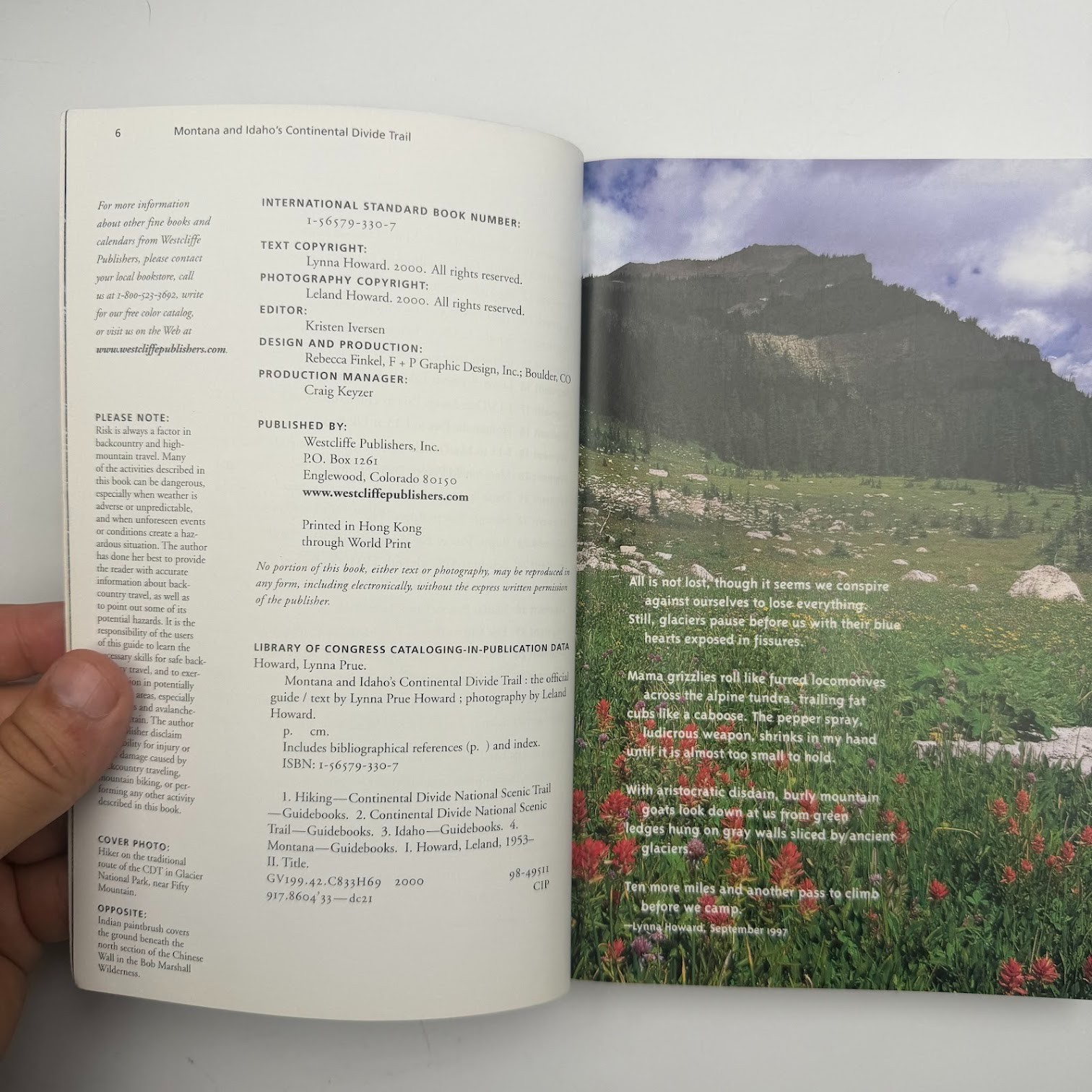 Montana and Idaho’s Continental Divide Trail : The Official Guide 900+ Miles
