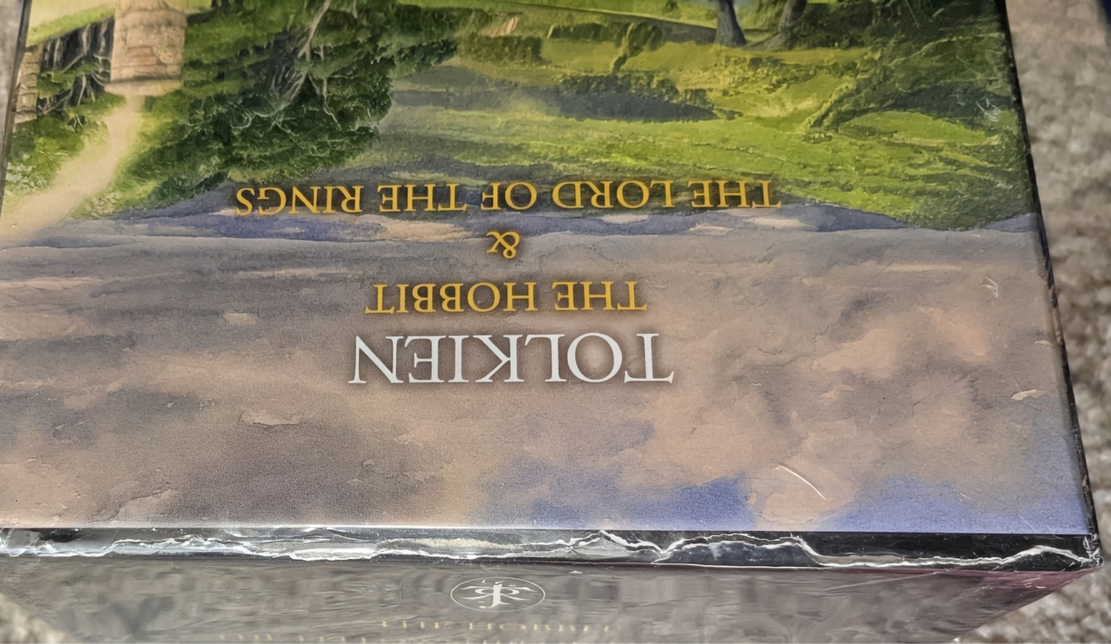 The Hobbit & the Lord of the Rings Illustrated Alan Lee Box Set New/ Case Damage