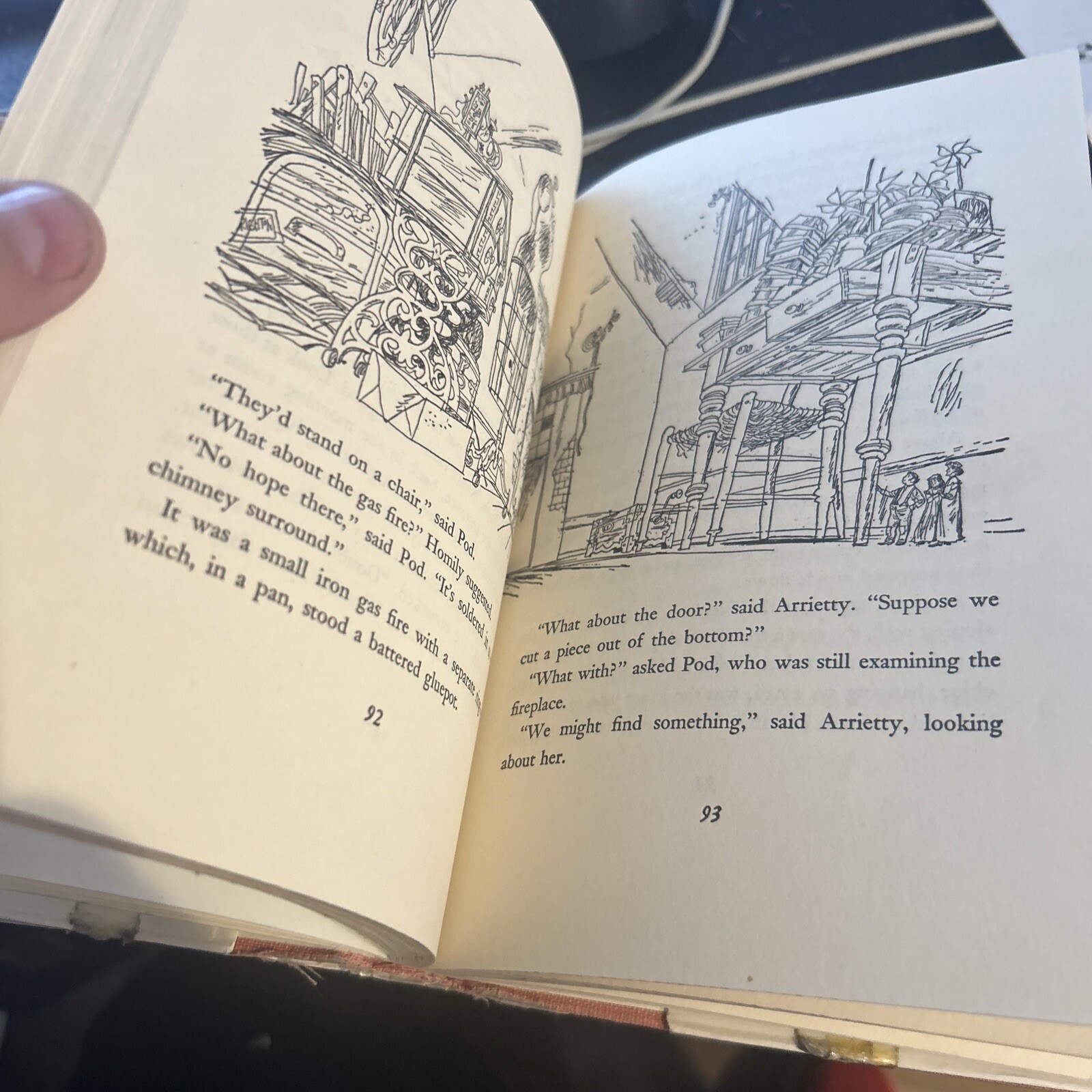 The Borrowers Aloft by Mary Norton HBDJ Vintage. 1961 Edition