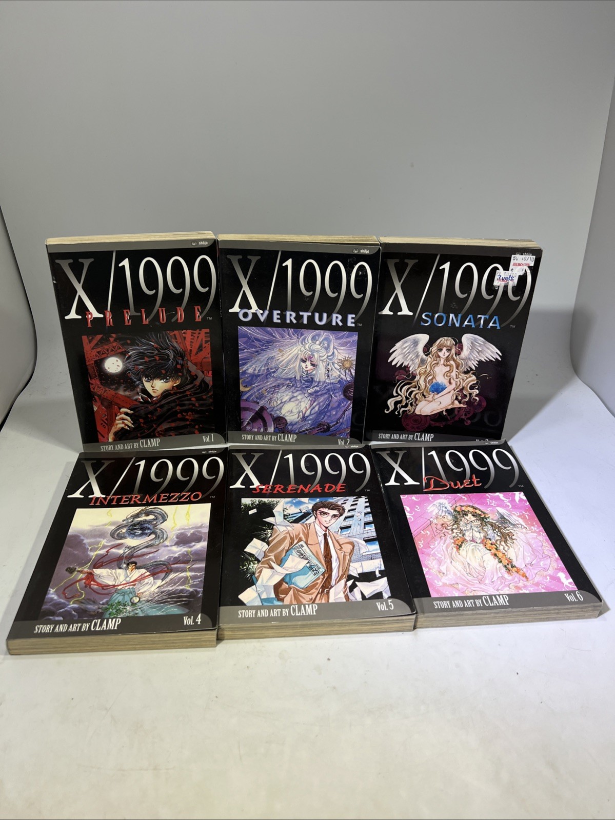 X/1999 CLAMP Manga Volume 1-6 (Lot Of 6) Comic Viz Graphic Novel Anime