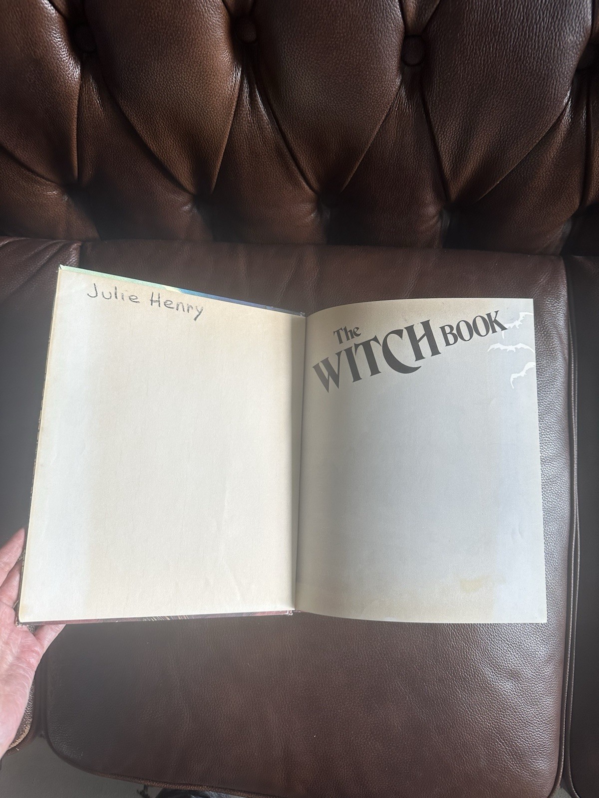 The WITCH BOOK Max Ranft First Edition Hardcover Coffee Table Book 1976