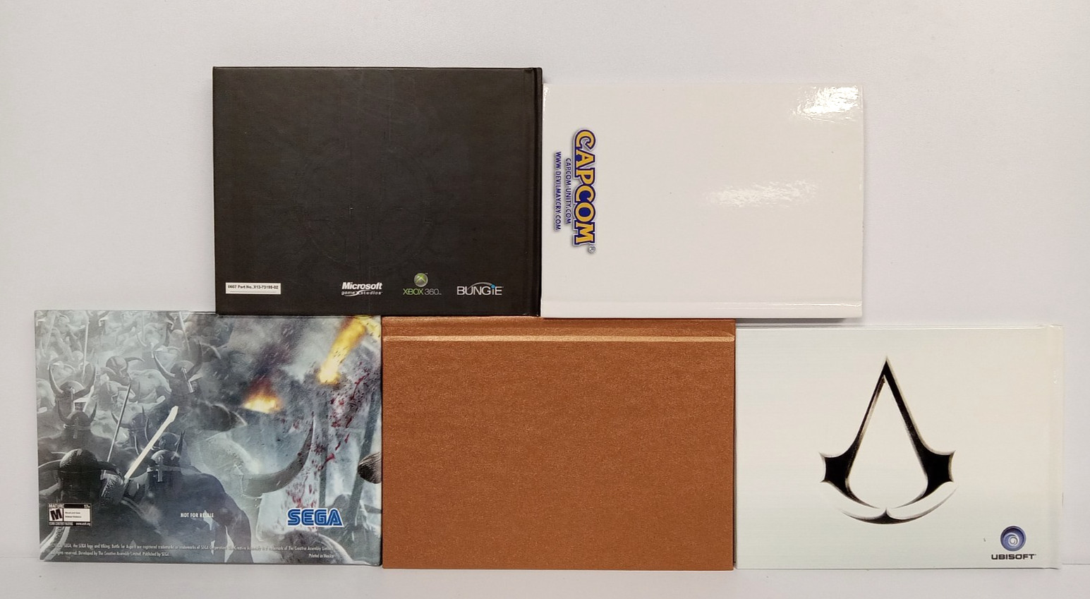 Lot of 5 Promo / Preorder Bonus Video Game Artbooks – Nice Shape, Free Shipping!