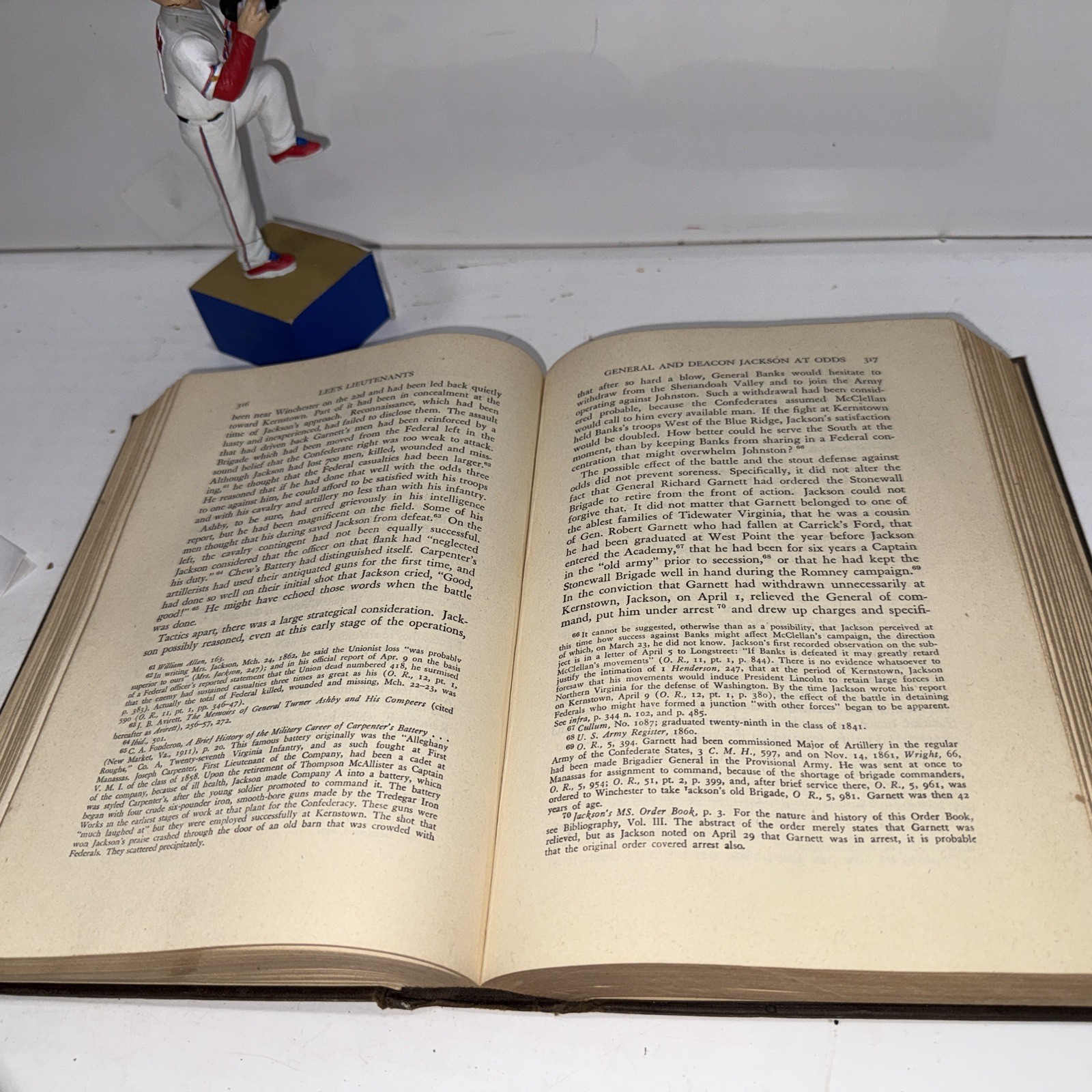 Vintage Lee’s Lieutenants 1945 by Douglas Southall Freeman, 1st ed VG