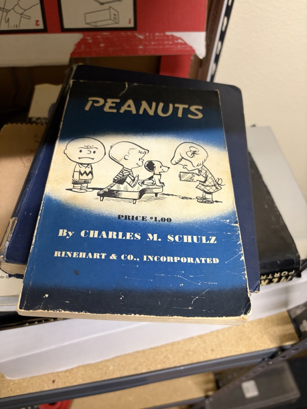Charles M. Schulz Peanuts Paperback Illustrated Comic Strip Collection