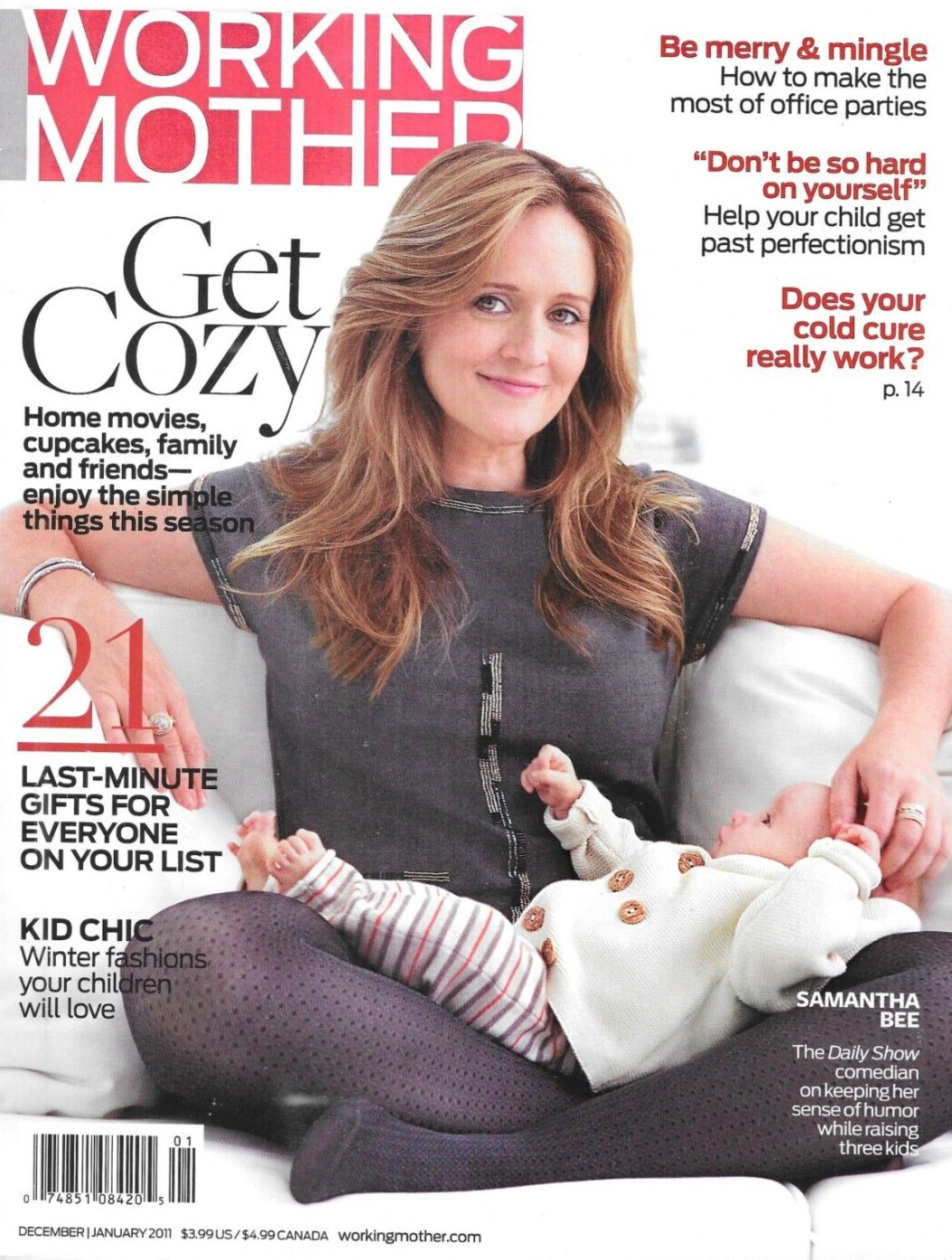 Working Mother Magazine Samantha Bee Home Movies Kid Fashion Office Parties 2011