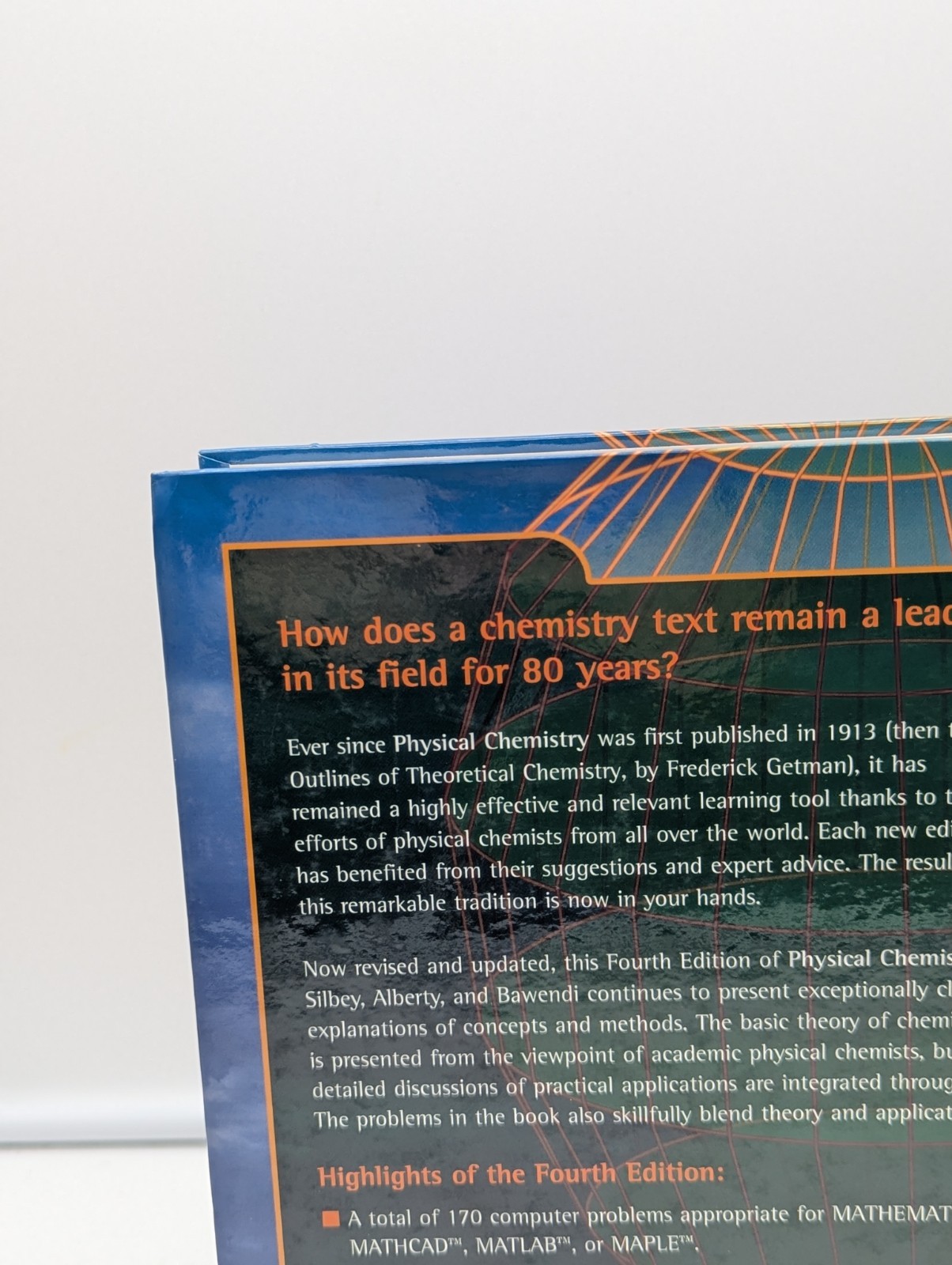 Physical Chemistry by Silbey, Albert, Bawendi 4th Edition Hardcover Wiley