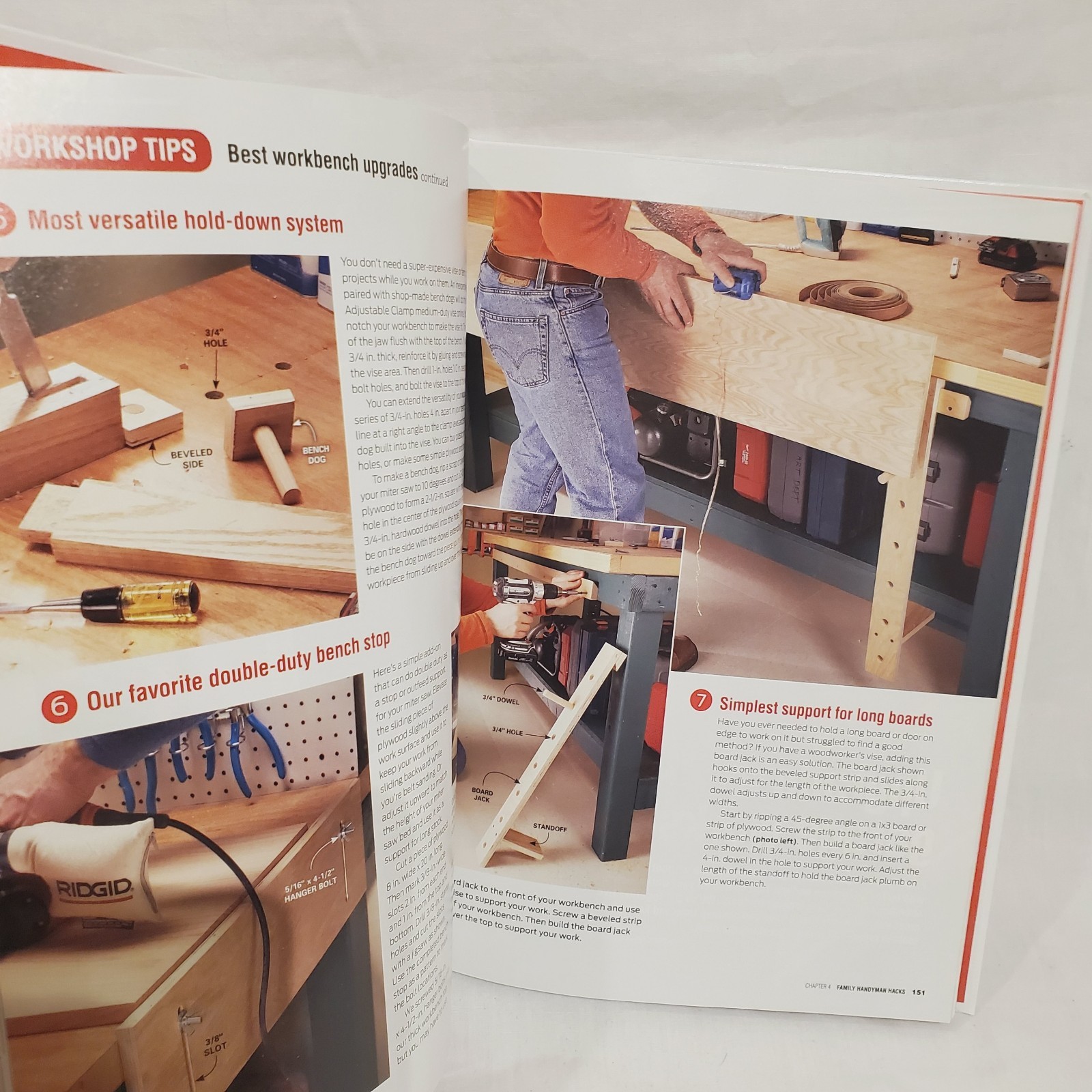Family Handyman HACKS Hardcover Over 780 DIY Hacks Inside!