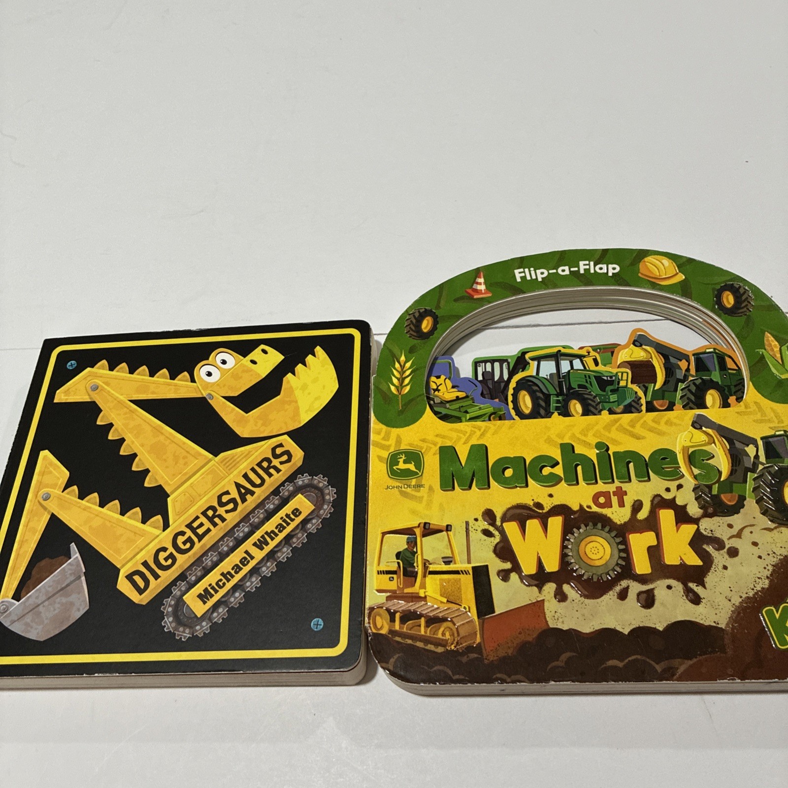 Diggersaurs Michael Whaite and Machines At Work Hardcover Book