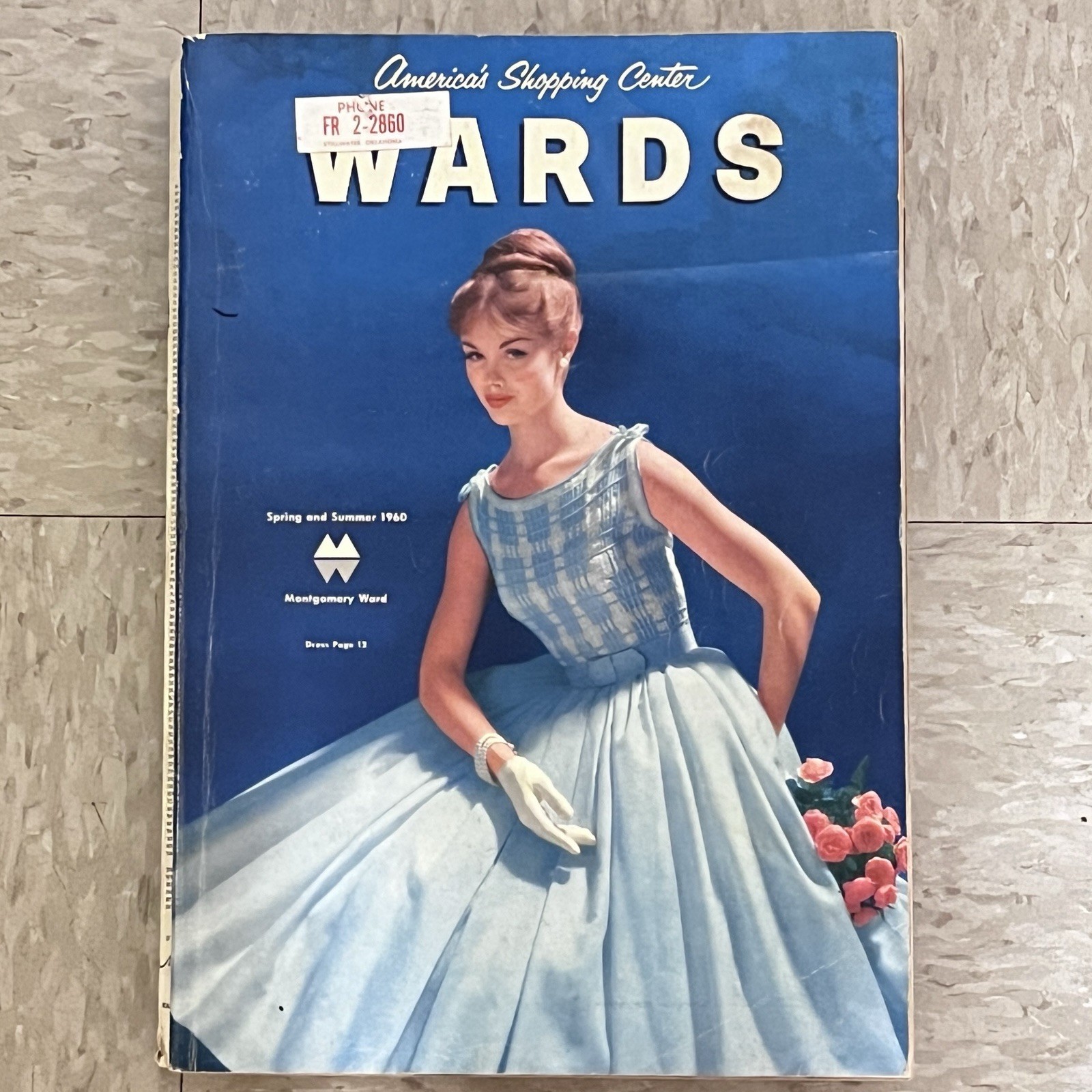 Vintage Montgomery Wards Catalog 1960 Spring Summer 938 Pages